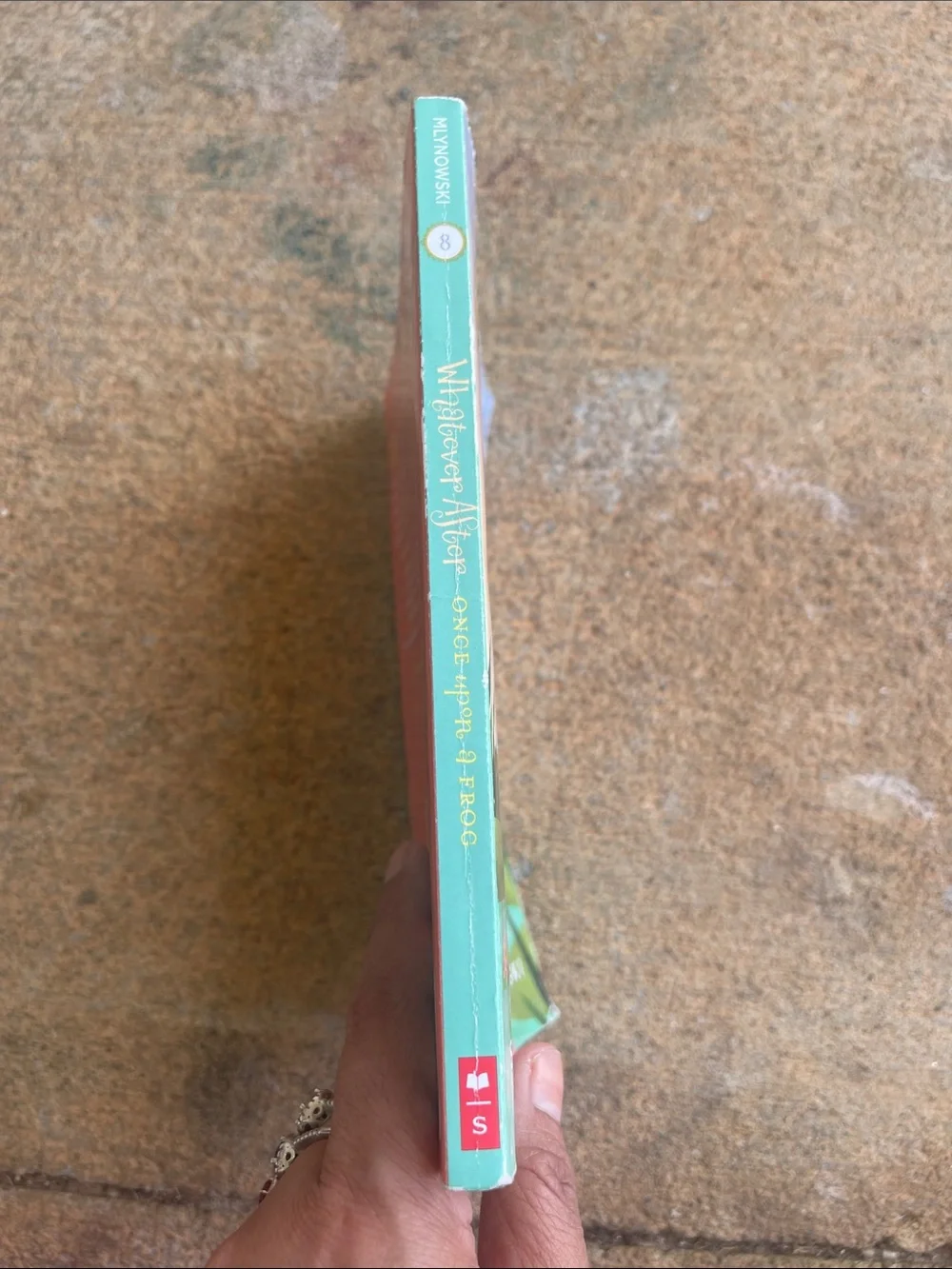 Scholastic Whatever After: Once Upon a Frog — Purple, Pink, Peach, Green Cover